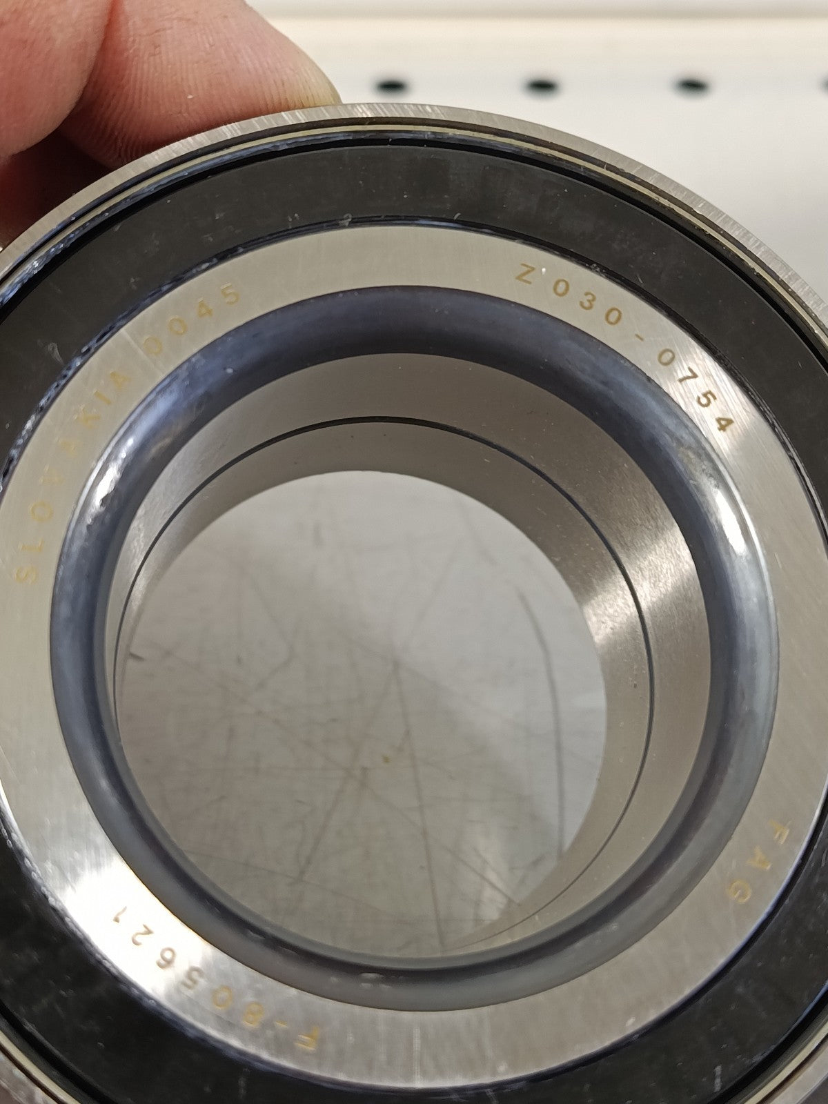 BMW X3 E83 3.0d front Angular ball bearing 31203450600 FAG 713 6677 90