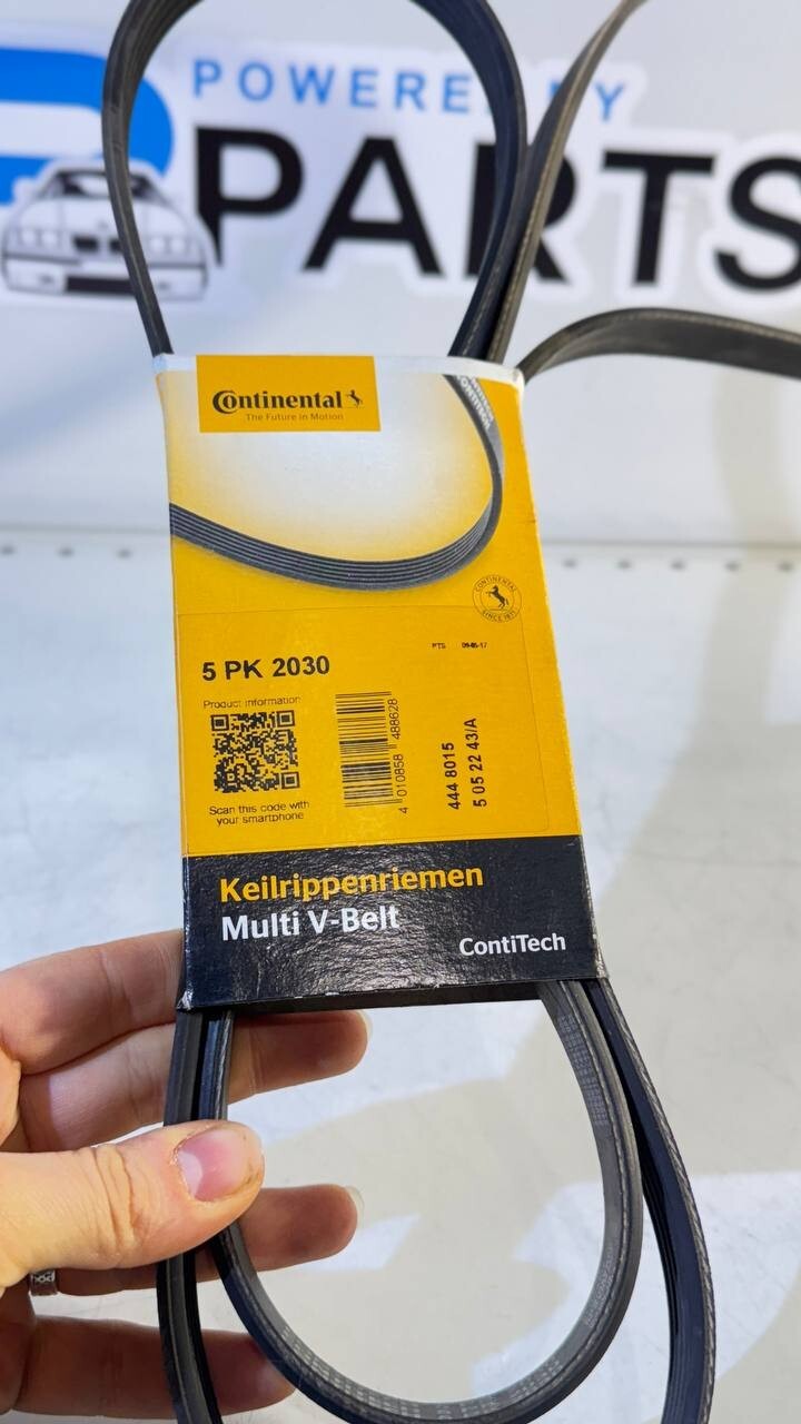 BMW E39, E46 Ribbed V-Belt (Continental) 5PK2030 11282247191