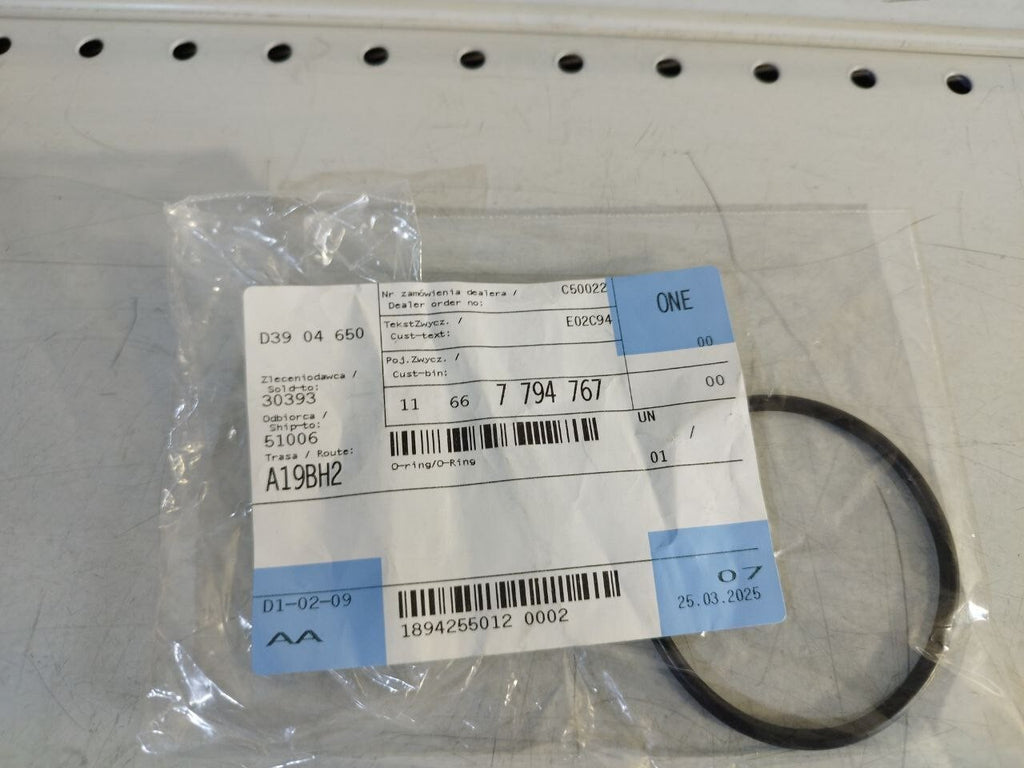 BMW Engine Vacuum Pump Seal O-Ring Gasket 61x3.5mm 11667794767 OEM