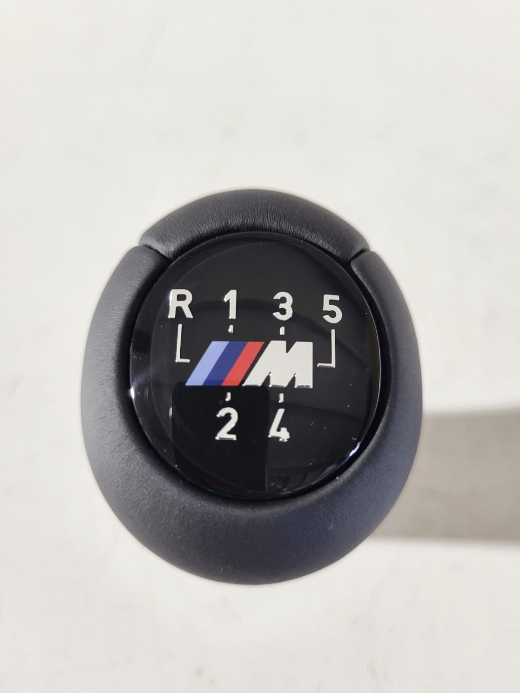 BMW E46 Gearshift knob,leather/M plaque/5-speed 25117896031