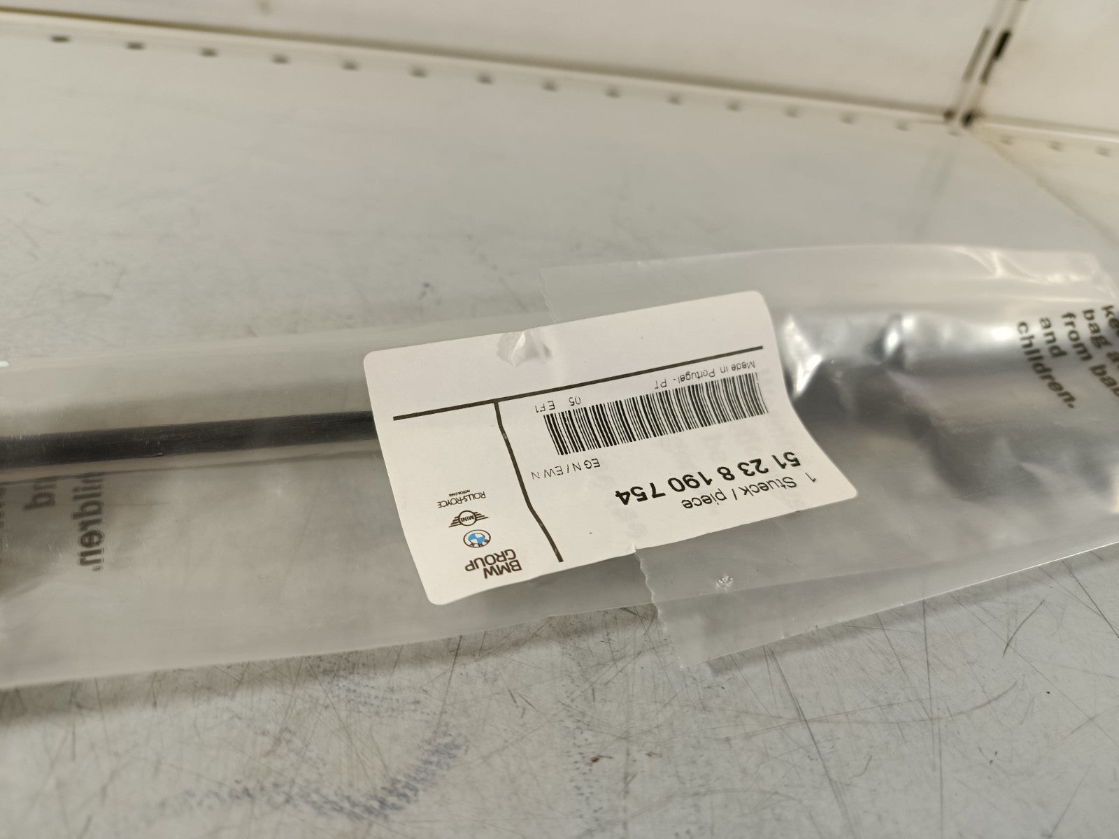 BMW E39 Hood Mechanism Bowden Cable 51238190754