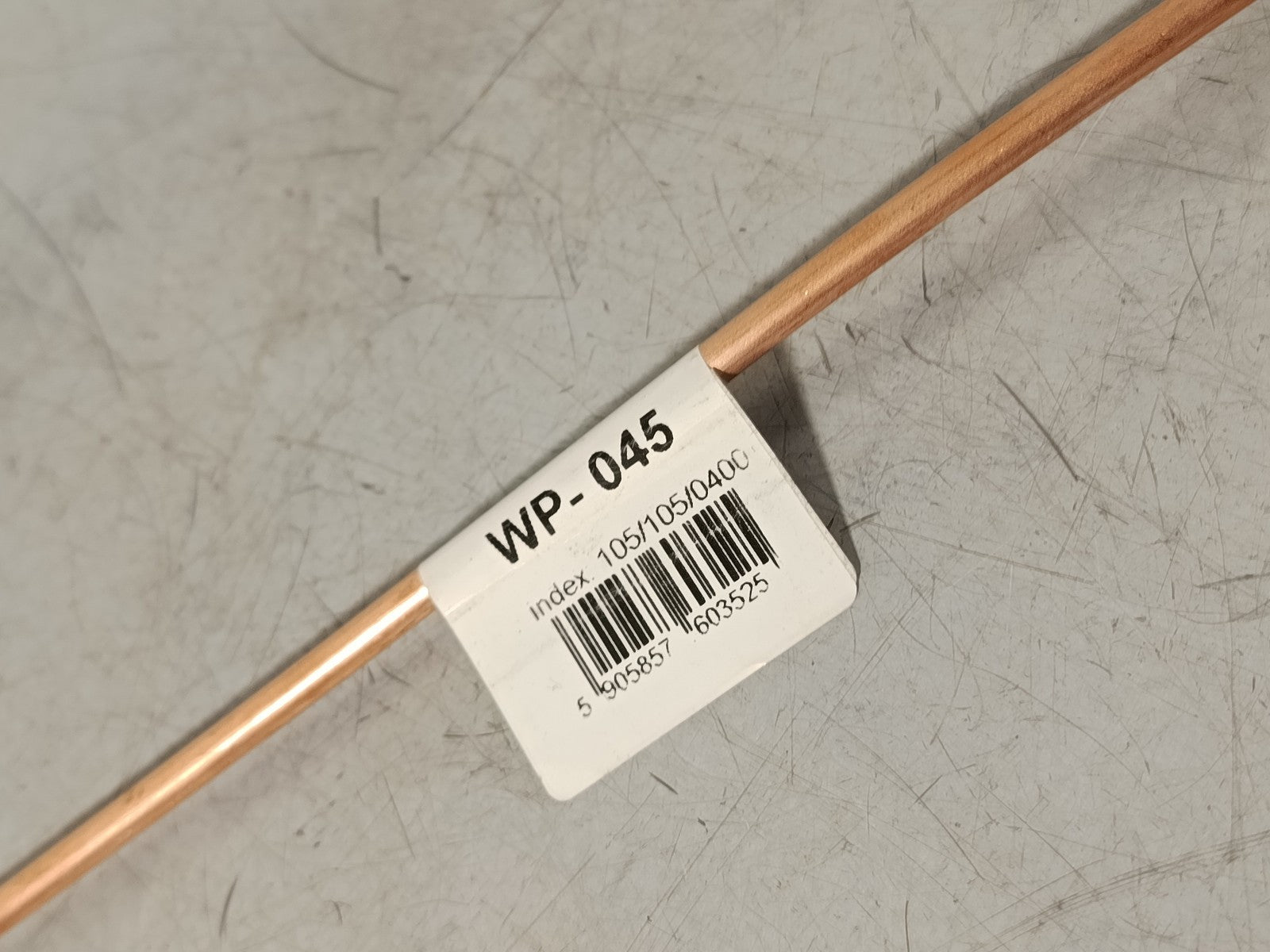 WP045 Brake system pipe (Europe) Length [mm] 400 M10