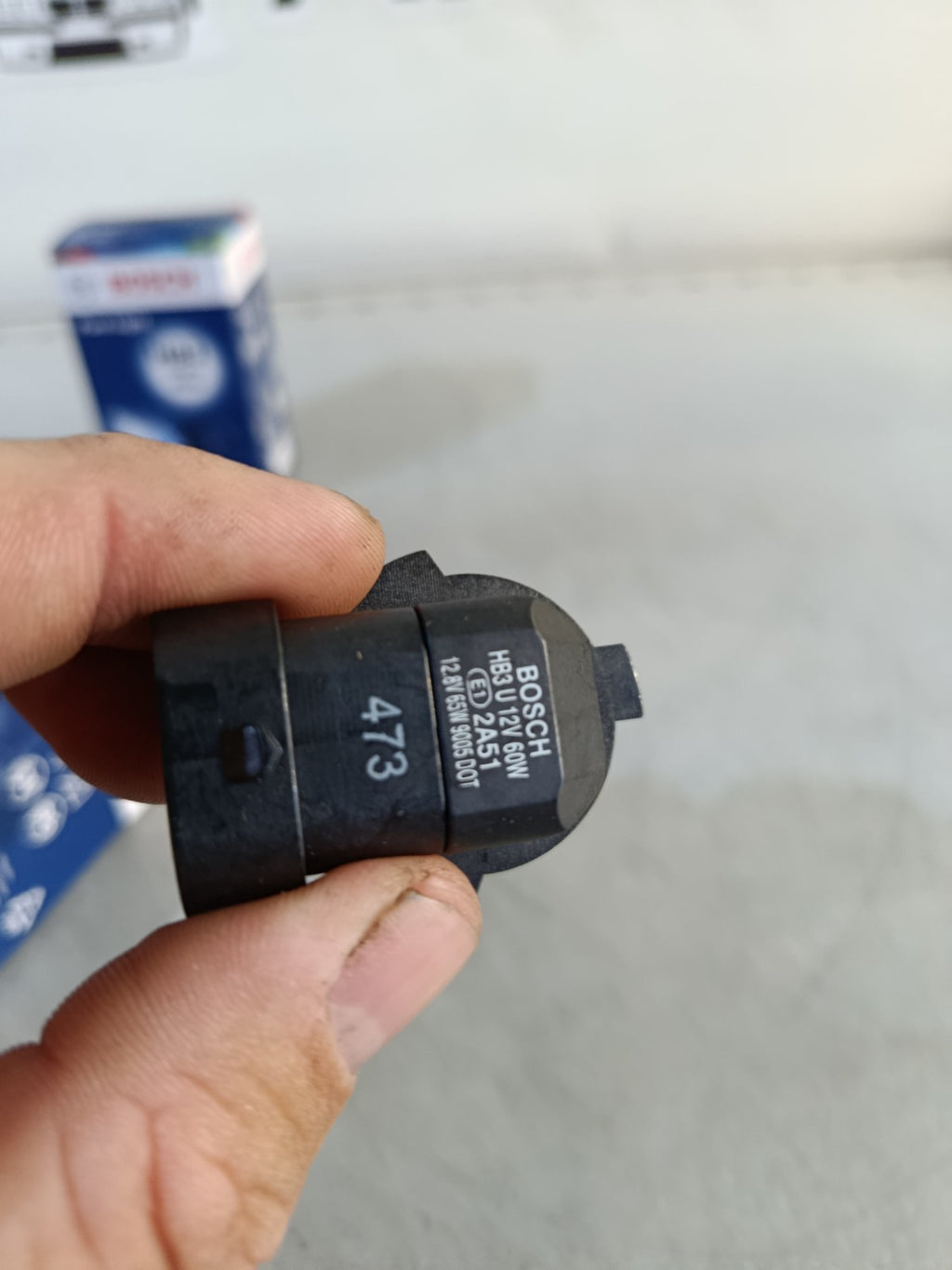 Bosch Bulb HB3 12V 60W For BMW 63217160785 P20D9005 1pc