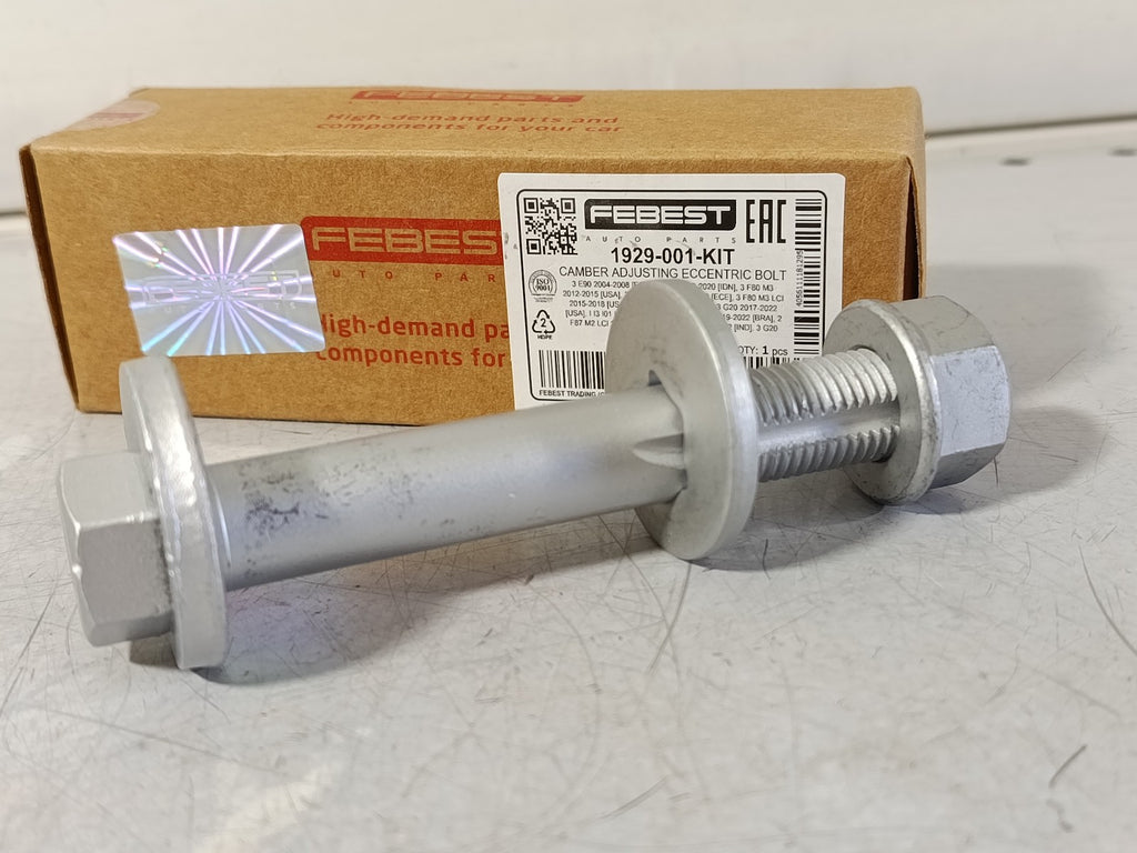 BMW E92 Eccentric bolt set 07146888626 33306786186 FEBEST 1929-001-KIT