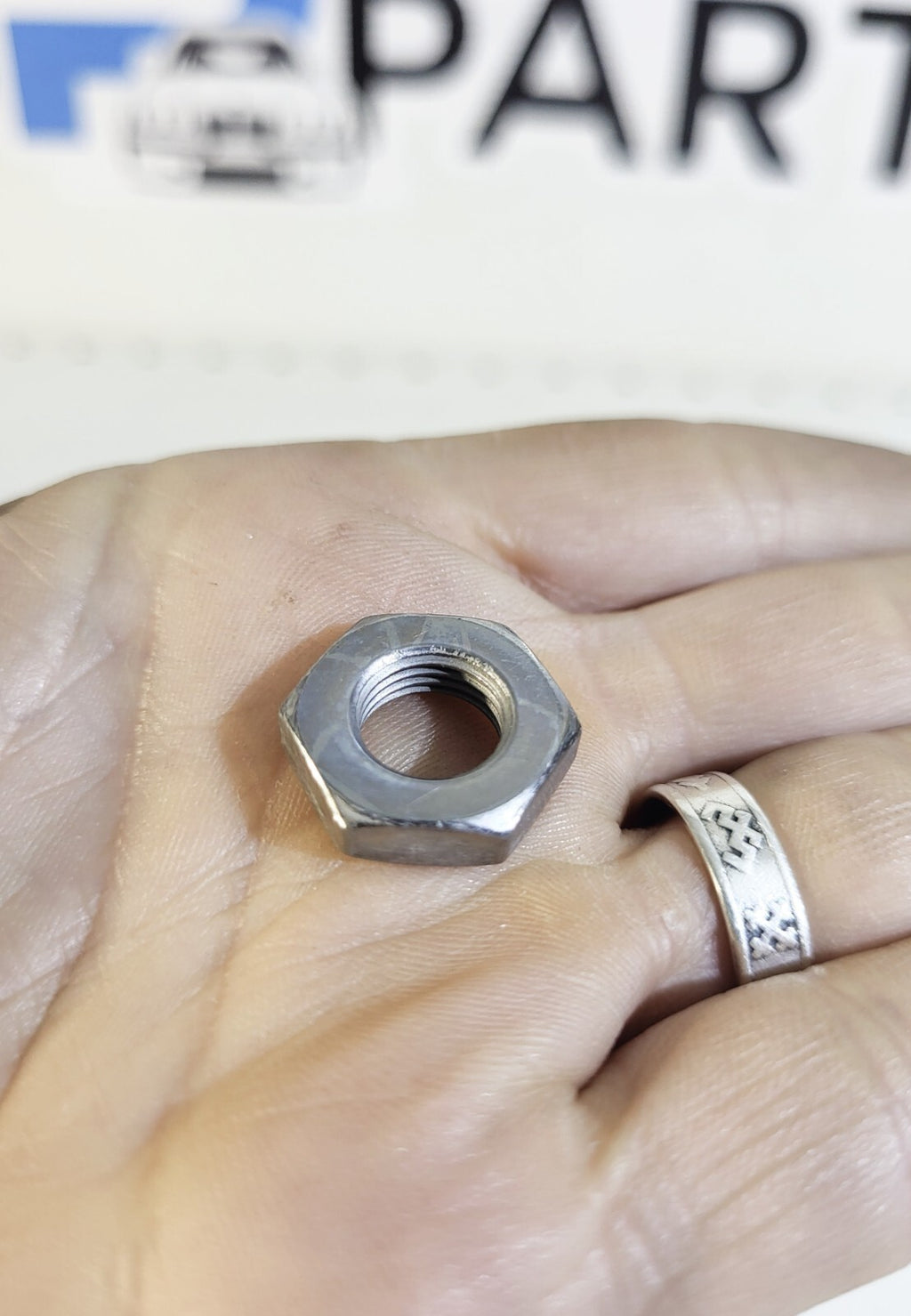 BMW Hex nut M10X1-LH 1psc 07119905857