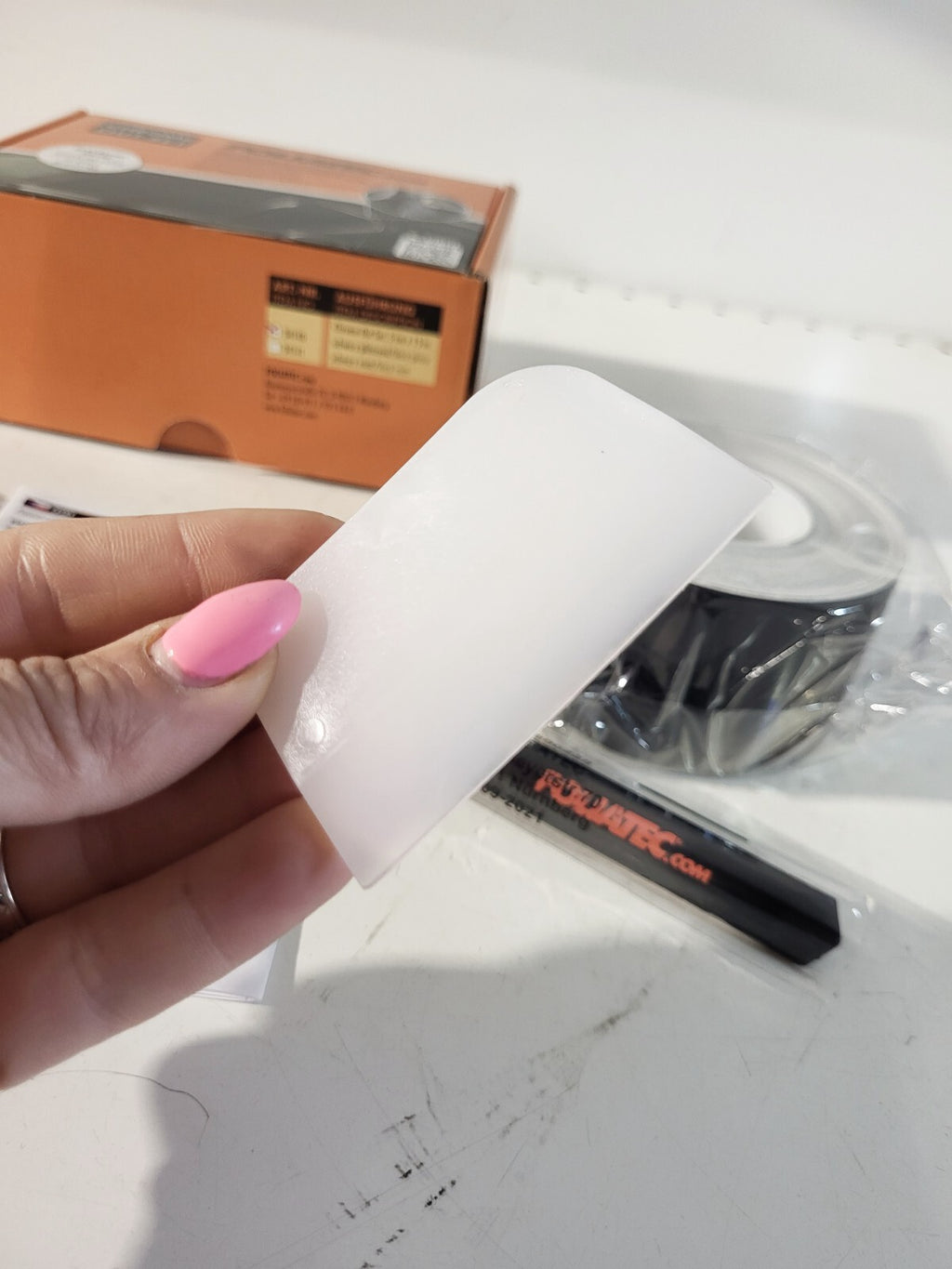 Foliatec Chrome Delete Vinyl Wrap - High Gloss Black