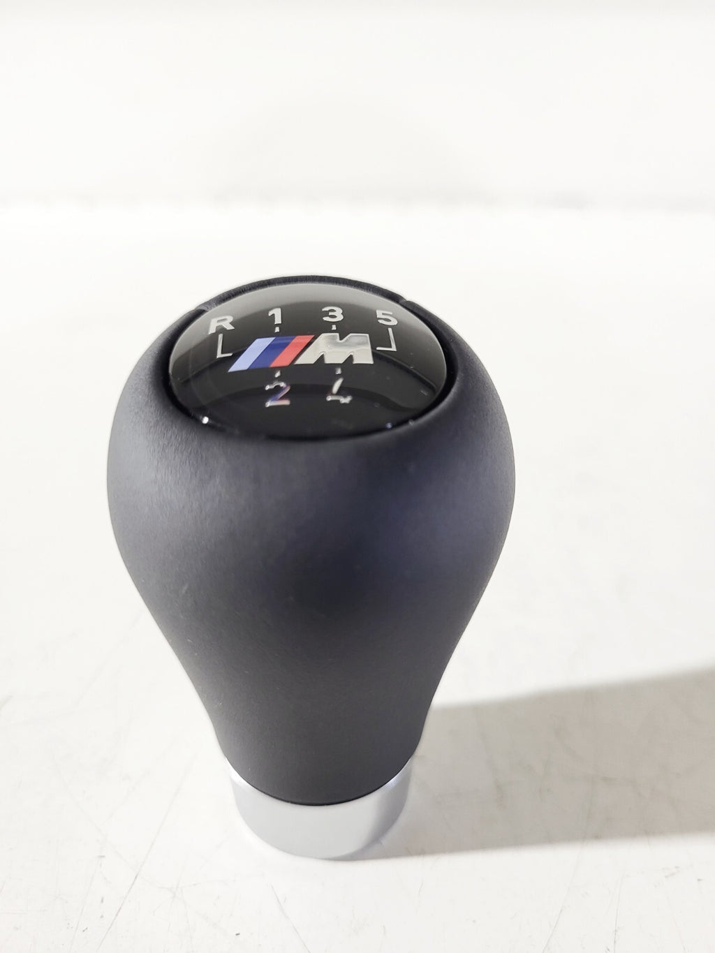 BMW E46 Gearshift knob,leather/M plaque/5-speed 25117896031