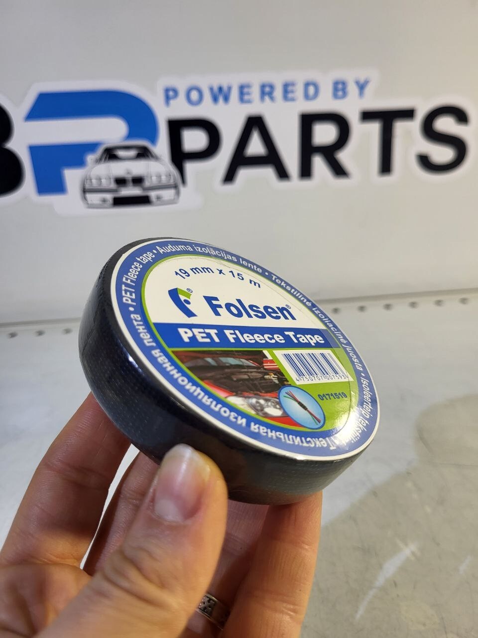 Folsen PET Fleece Tape 19mm x 15m - Automotive Wire Harness Loom Insulation