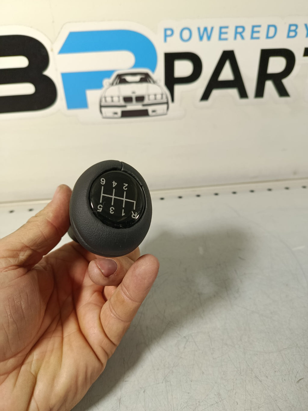 BMW Gearshift Knob, Leather 6-Speed 25117523817