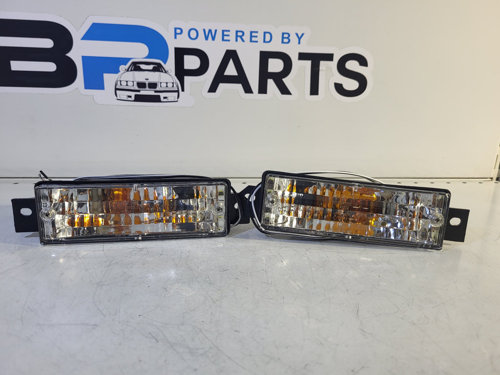 BMW E30 Front indicators clear 63131381747 63131381748