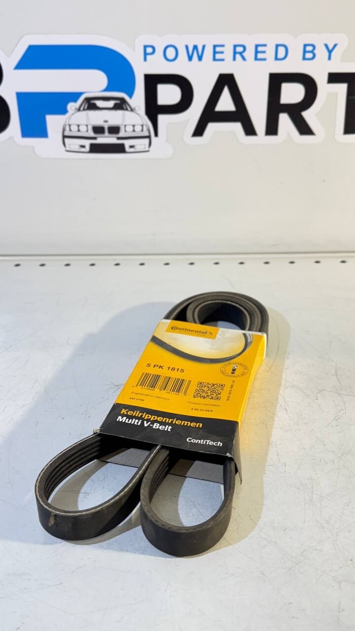 BMW E34, E36, E39 Ribbed V-Belt (Continental) 5PK1815 11282244179