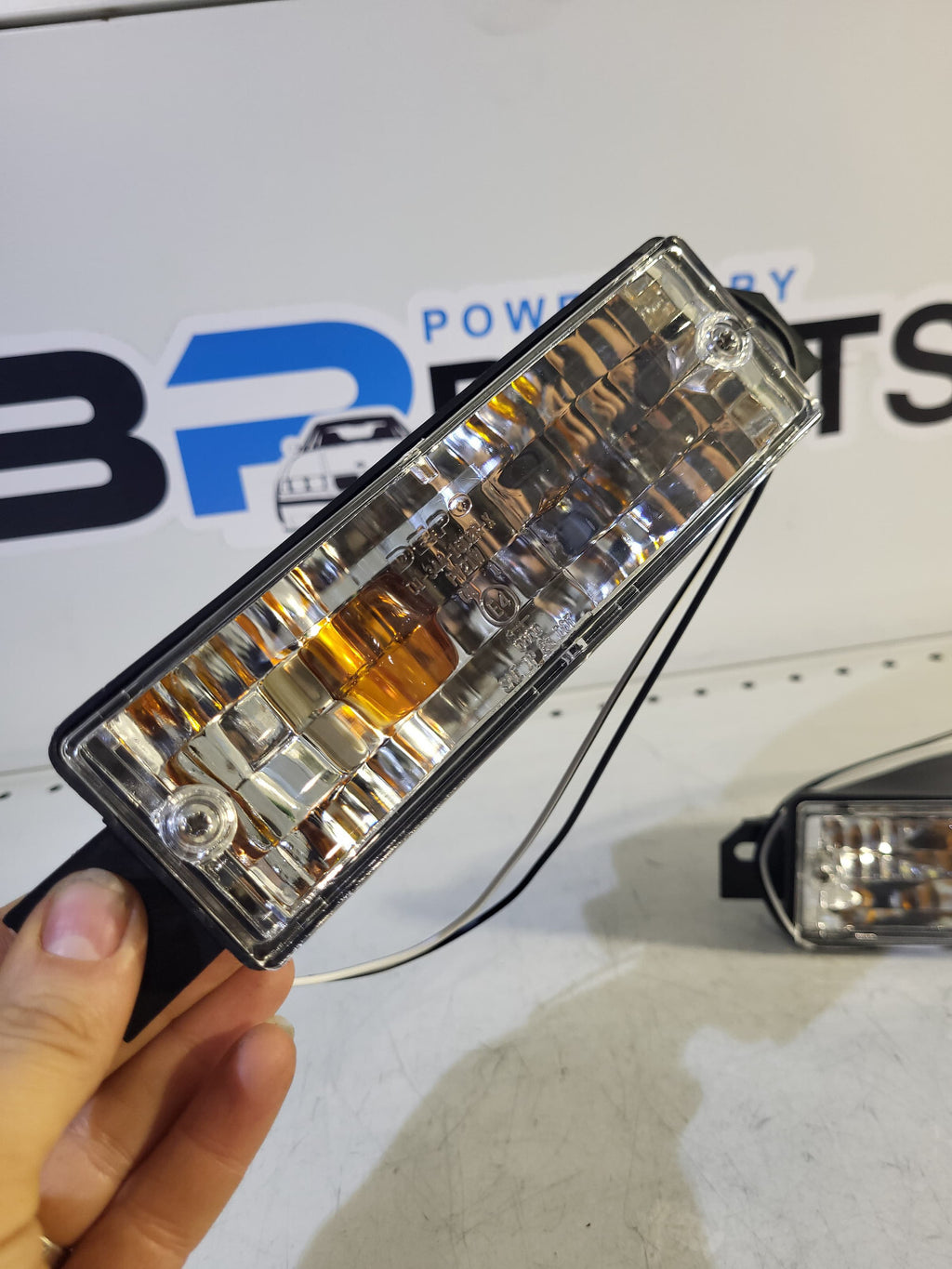 BMW E30 Front indicators clear 63131381747 63131381748