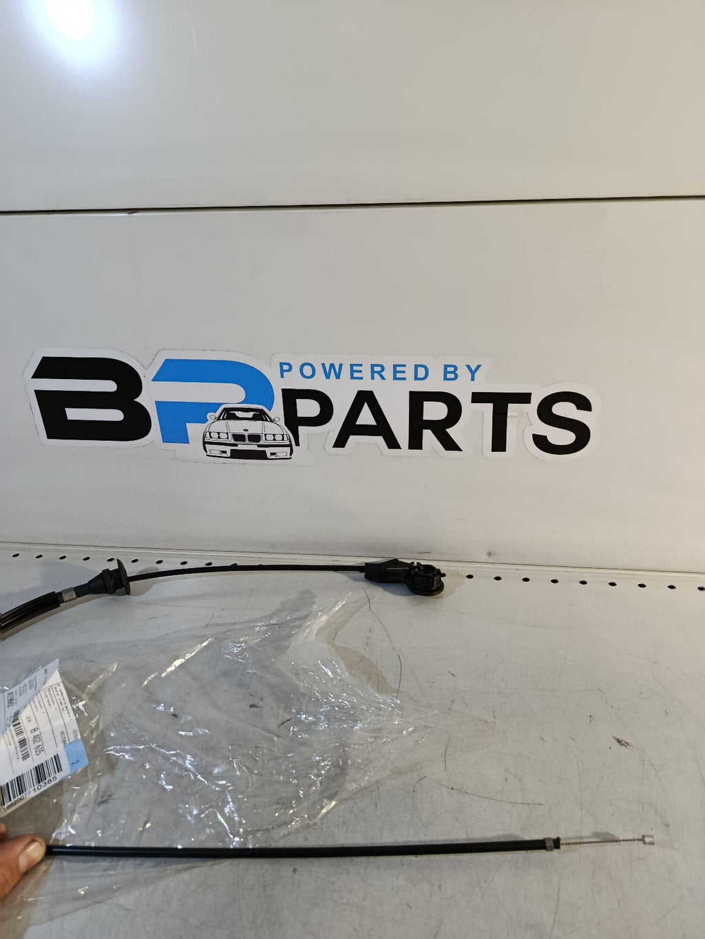 2000-2006 BMW X5 - HOOD Latch Release Cable 8402615 E53 SERIES Genuine Black OEM