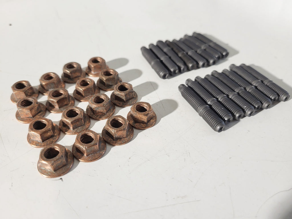 BMW ASA-stud bolt M7X39MM 11127593376 Hex nut 11721437202 16 + 16pcs