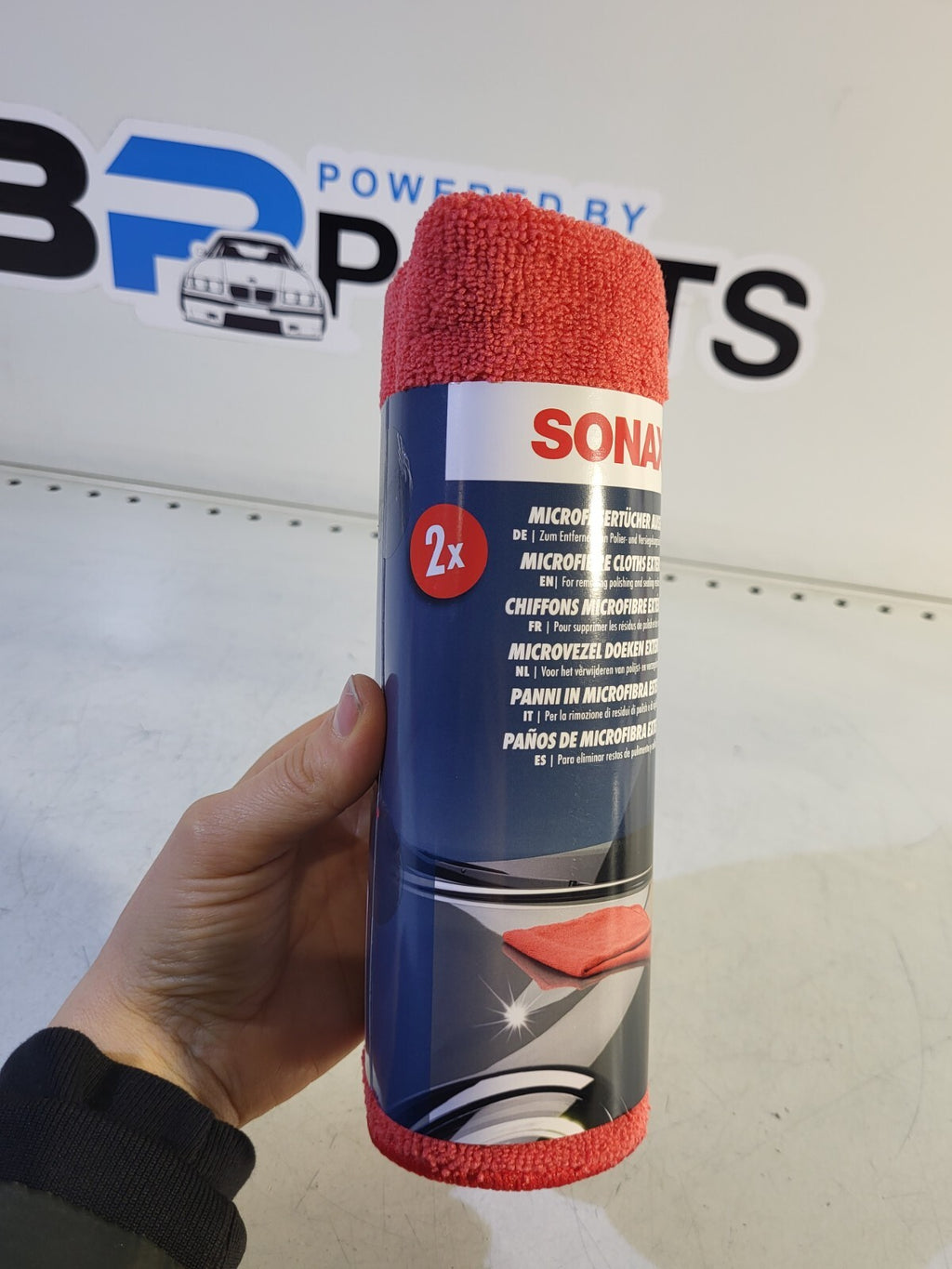 2Psc SONAX Microfibre Cloth exterior 04162410