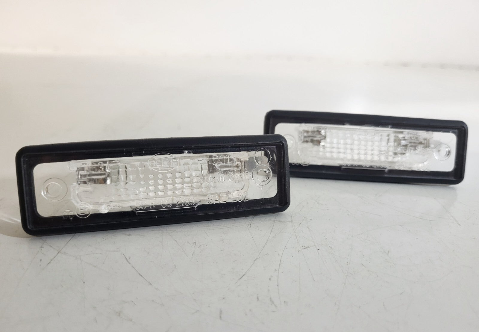 BMW E30 registration plate light 63261372763 63261354034 2pcs, without box