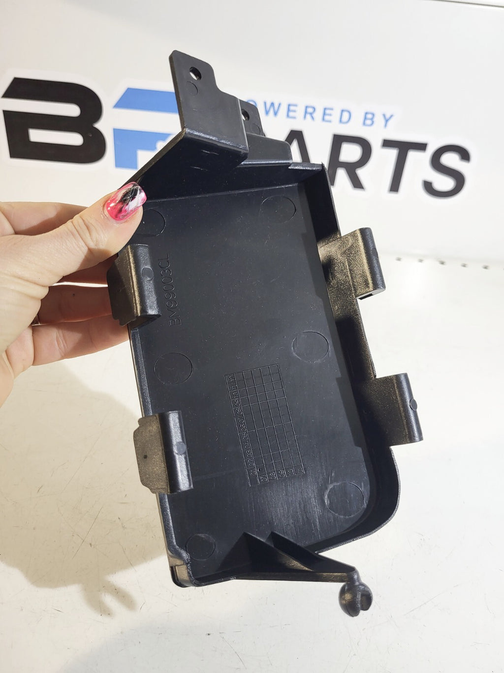 BMW E34 Cover front foglight cut-out, left 51111946497