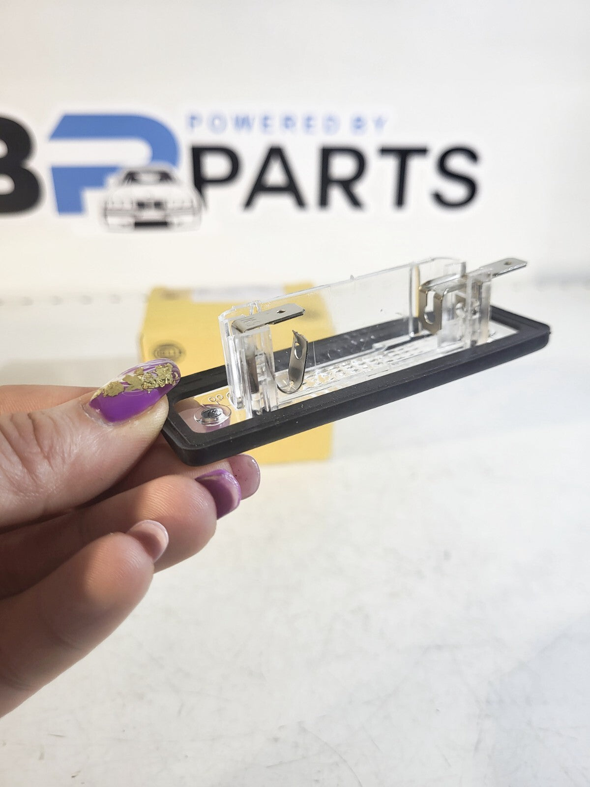 BMW E30 registration plate light 63261372763  63261354034 1pc without box Hella