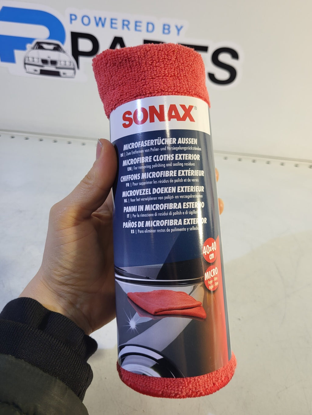 2Psc SONAX Microfibre Cloth exterior 04162410
