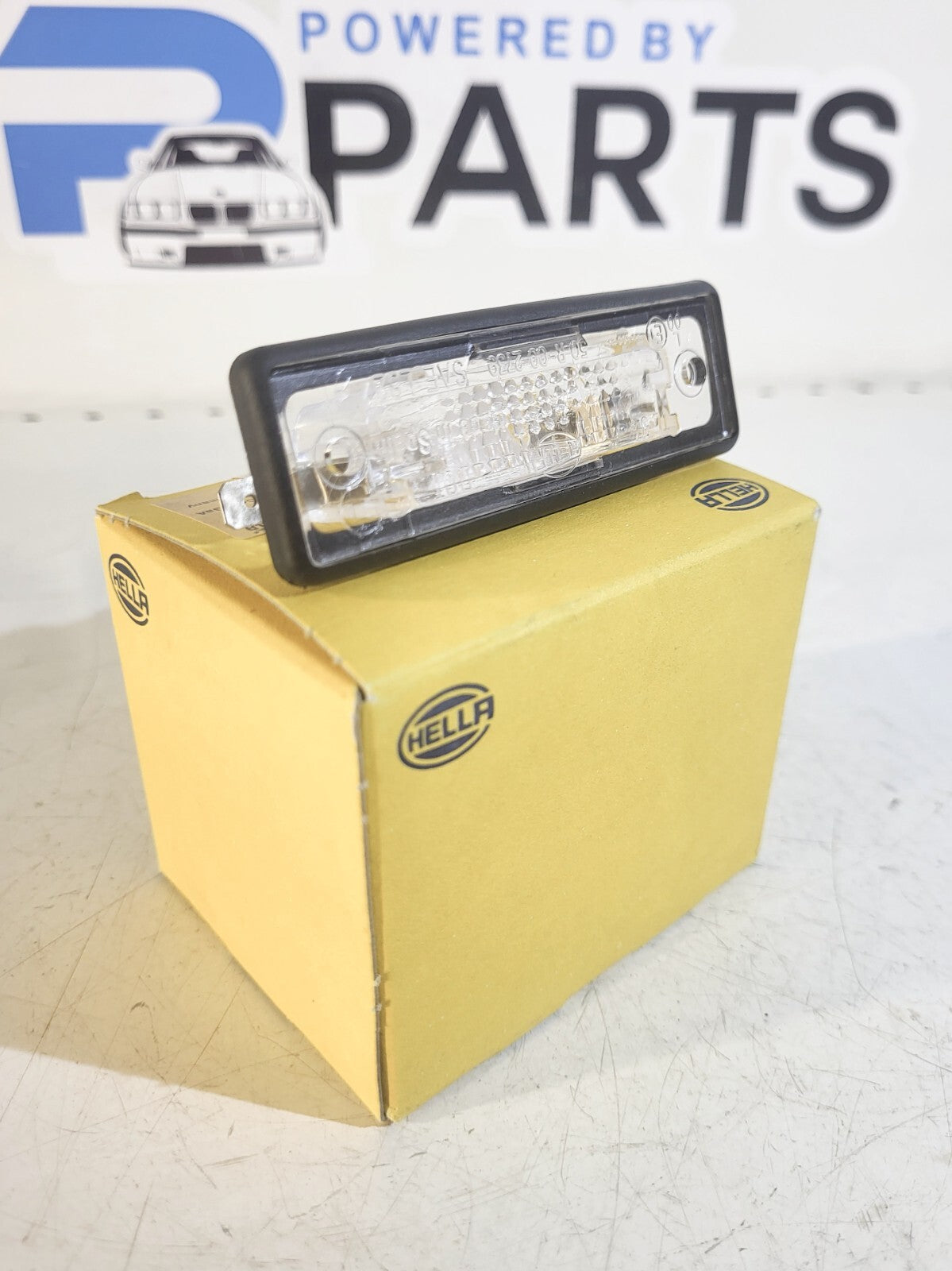 BMW E30 registration plate light 63261372763  63261354034 1pc without box Hella