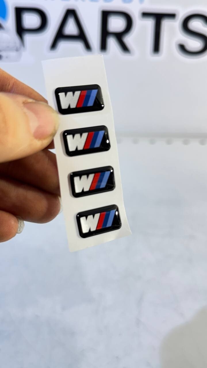 1Psc BMW M SPORT WHEEL EMBLEM BADGE 36112228660