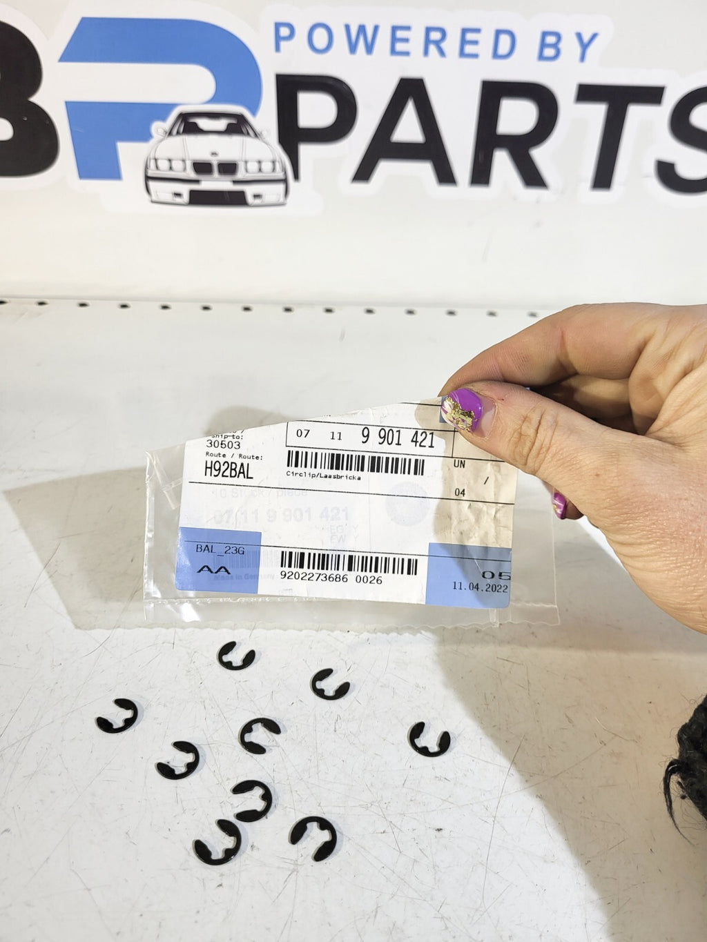 BMW Circlip 1pc 07119901421