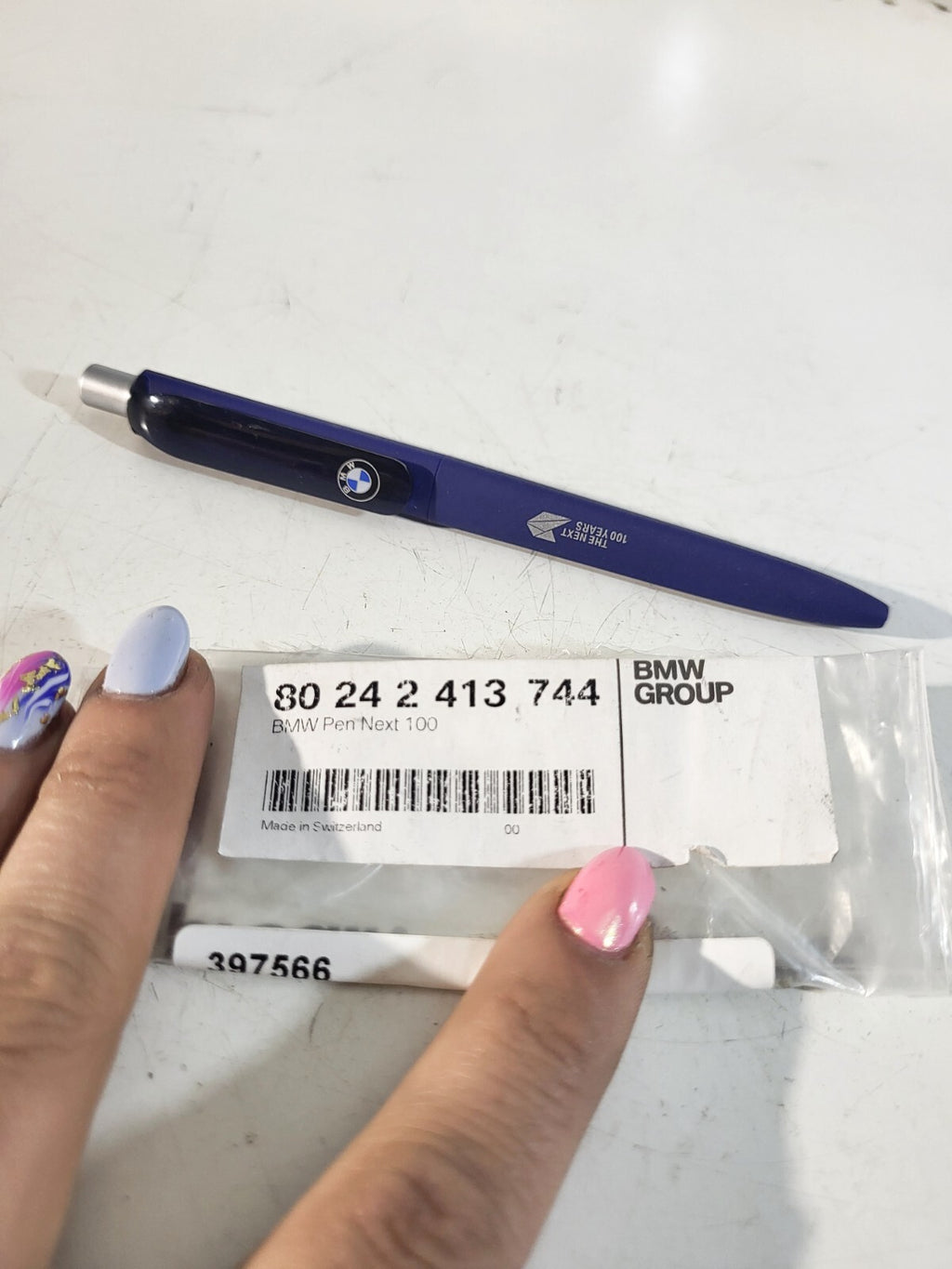 BMW ball-point pen Next 100 BLUE 80242413744
