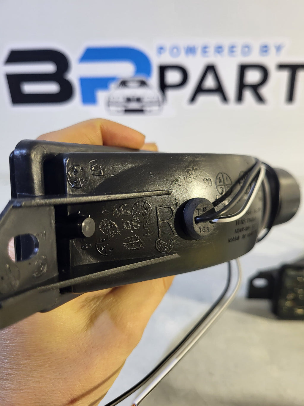 BMW E30 Front indicators clear black 63131381747 63131381748