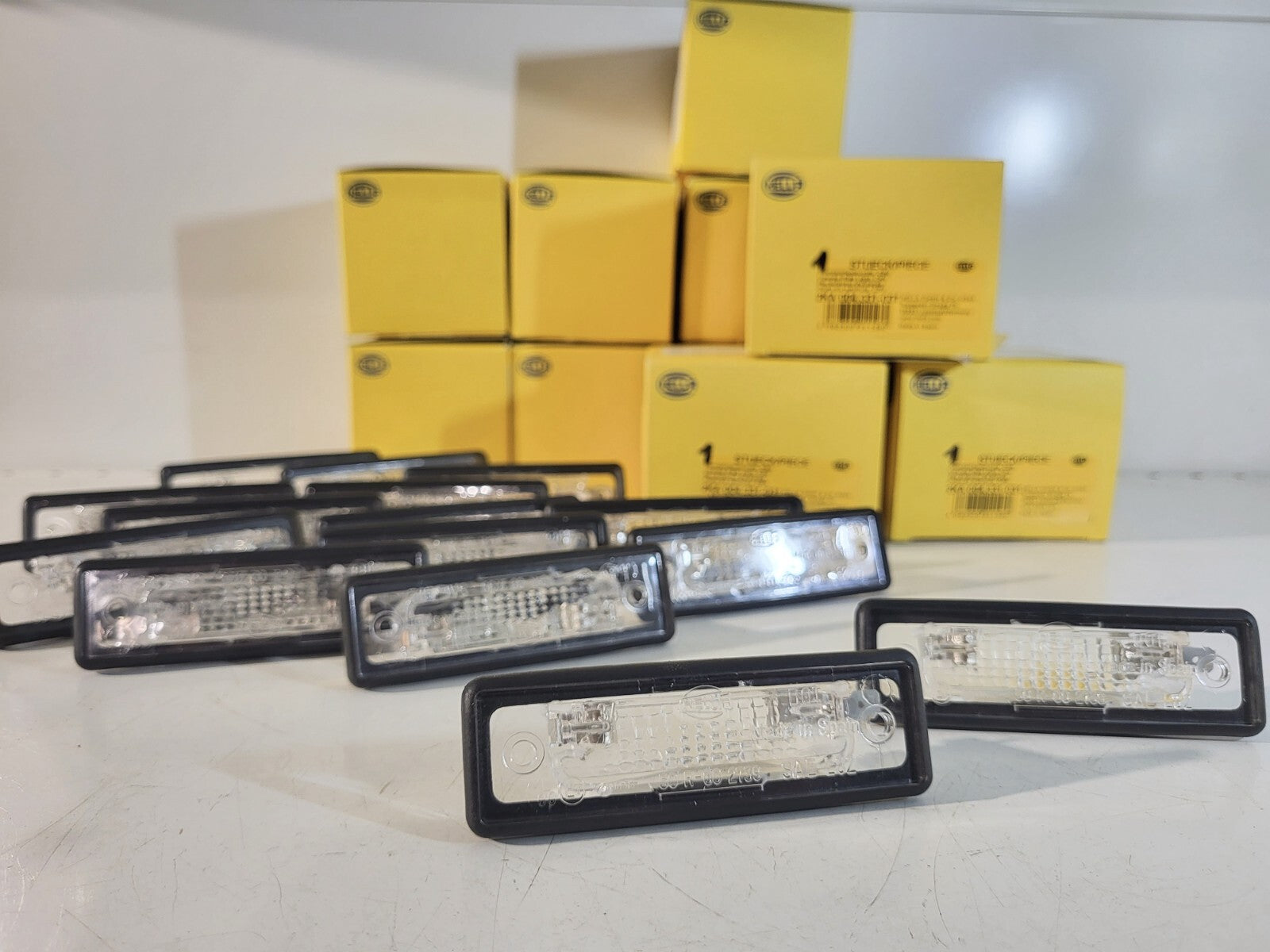BMW E30 registration plate light 63261372763 63261354034 2pcs, without box