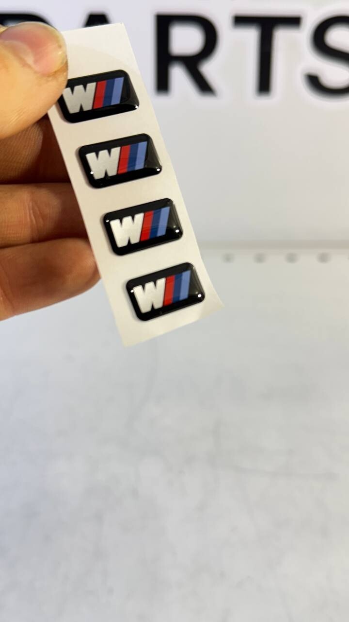 1Psc BMW M SPORT WHEEL EMBLEM BADGE 36112228660