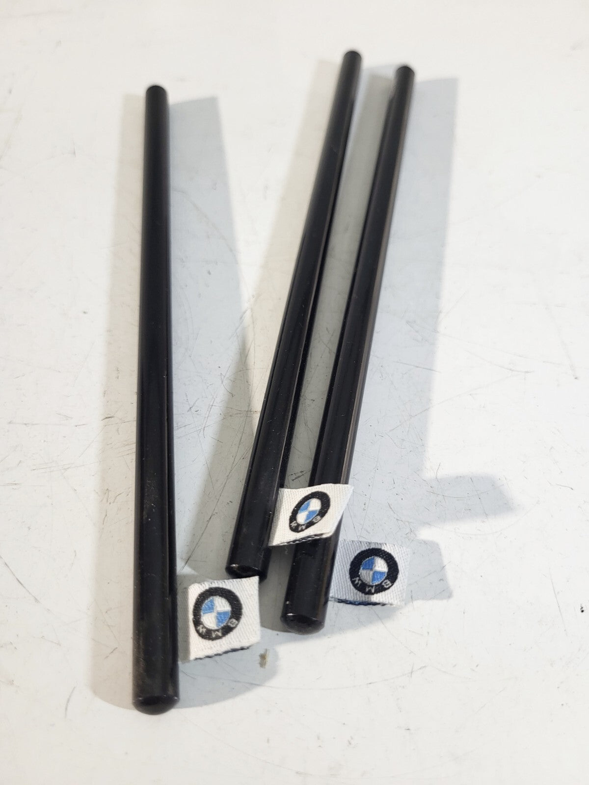 1PSC BMW  pencil flag label black 80560444559