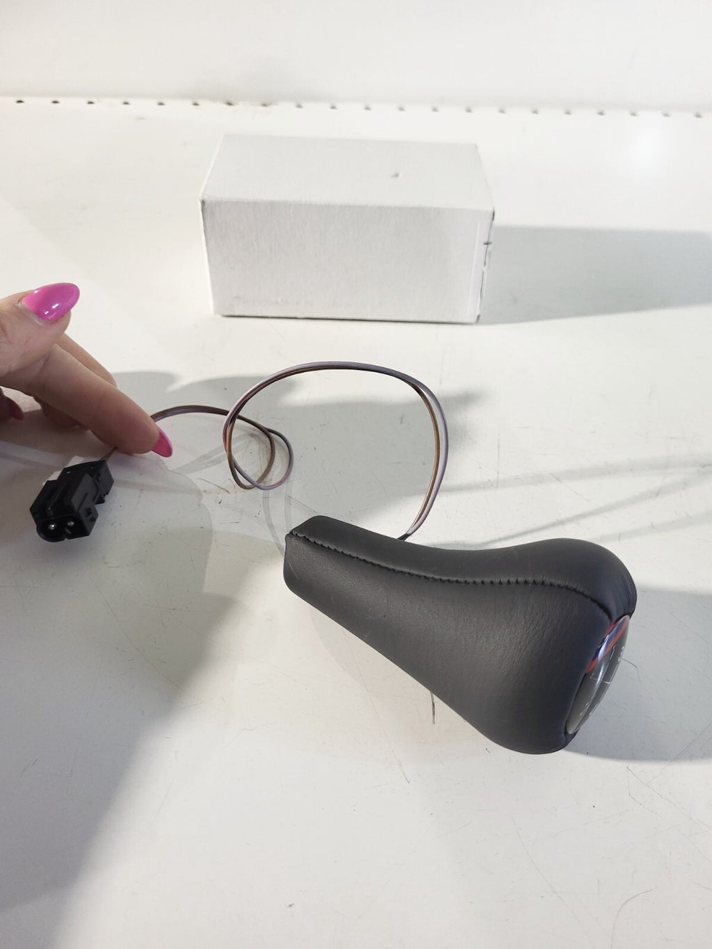 BMW E30 E36 E34 E32 Illuminated leather shifting knob 25112231551