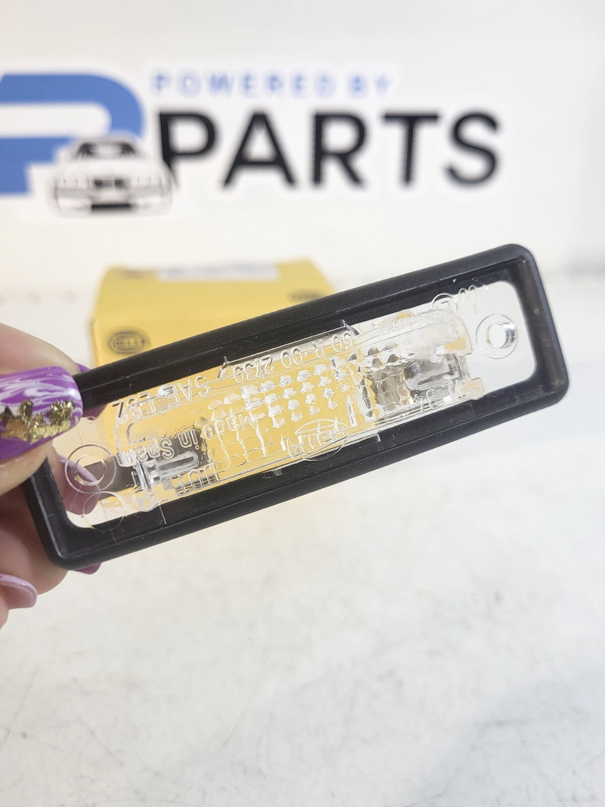 BMW E30 registration plate light 63261372763  63261354034 1pc without box Hella