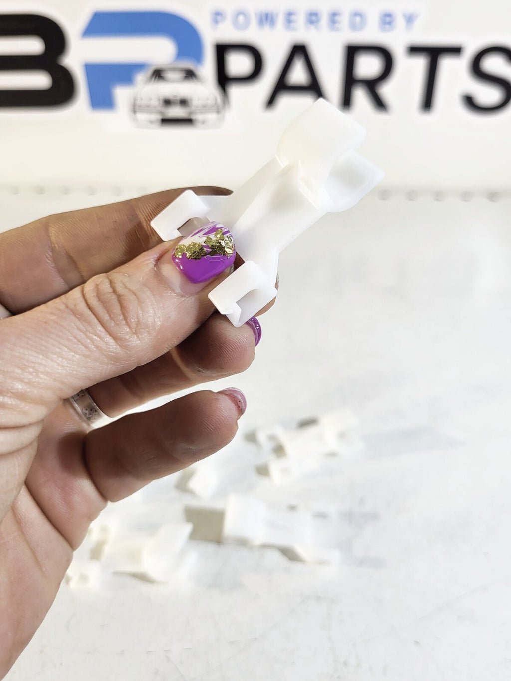 BMW Clip for brake pad wear sensor 34356779356 1pc