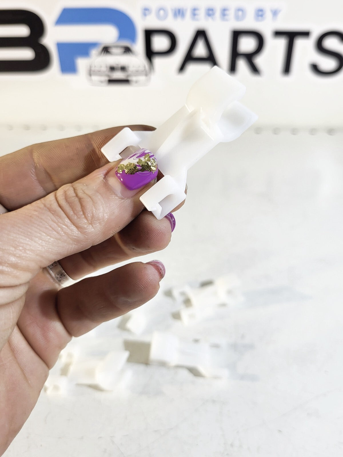 BMW Clip for brake pad wear sensor 34356779356 1pc