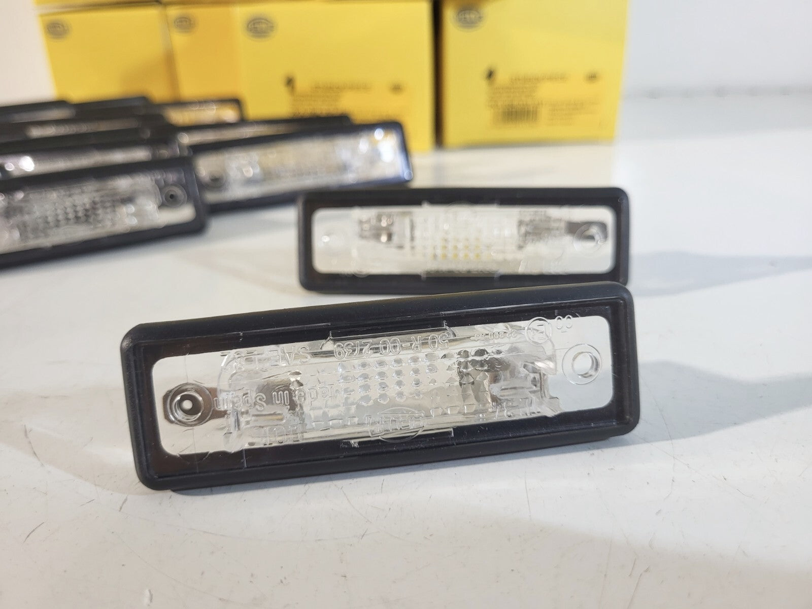 BMW E30 registration plate light 63261372763 63261354034 2pcs, without box
