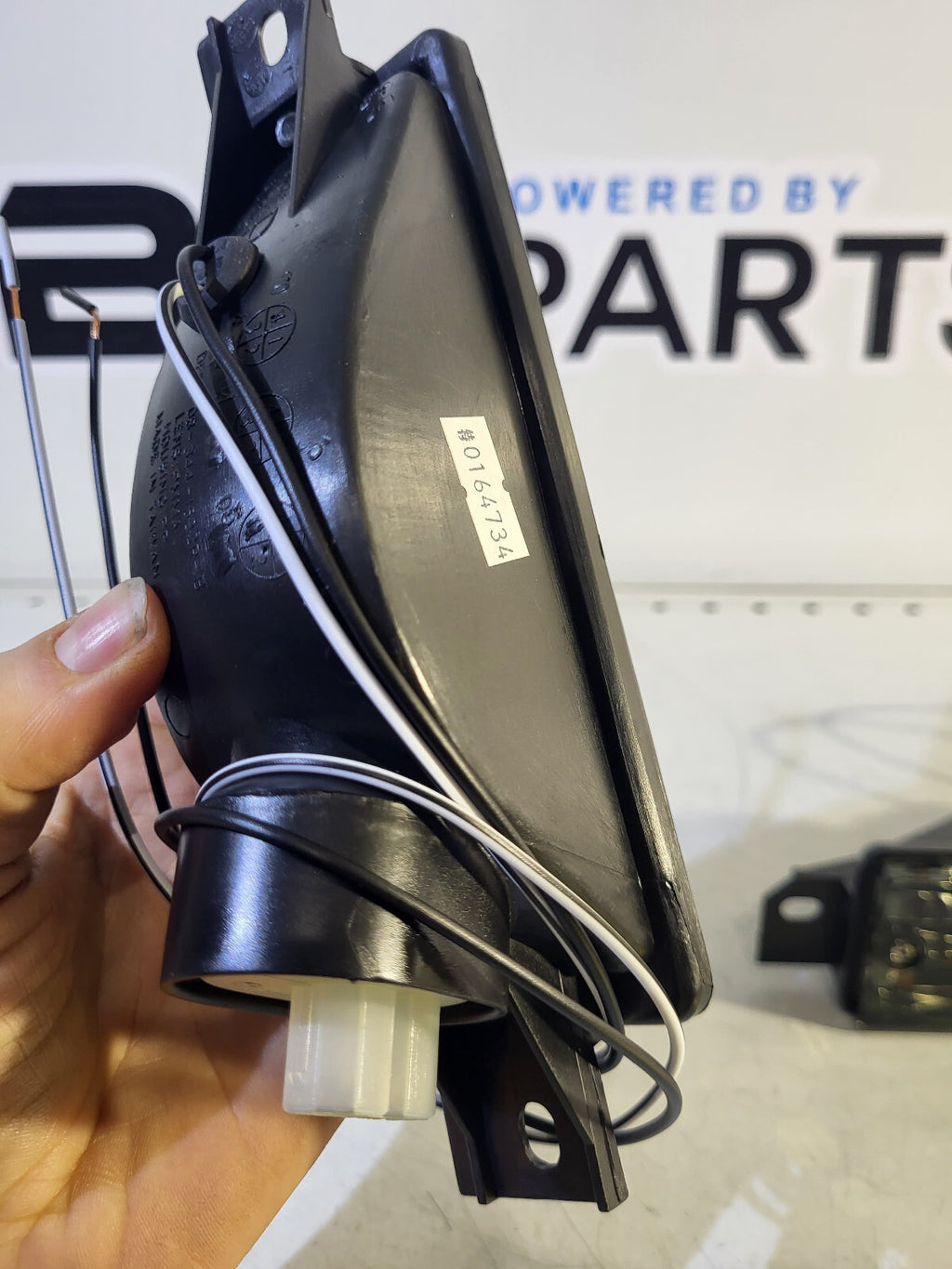 BMW E30 Front indicators clear black 63131381747 63131381748