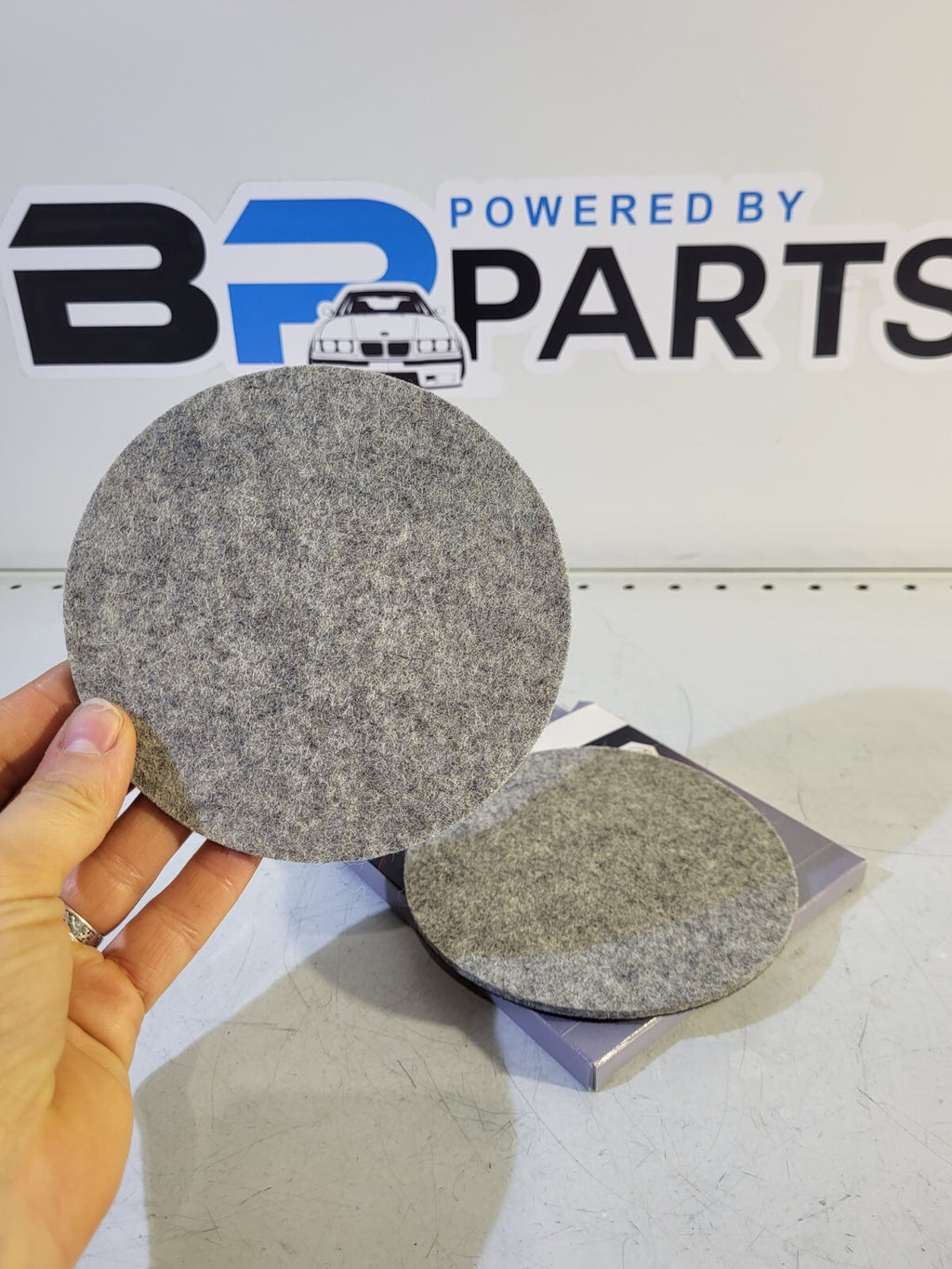 2Psc SONAX Felt Pad 127mm 04933000