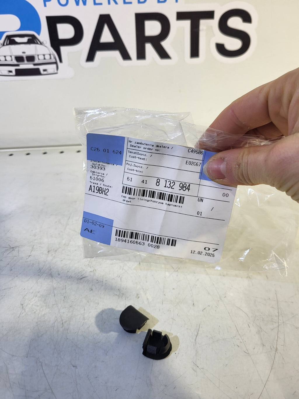 1Psc BMW E36 Cap door lining 51418132984