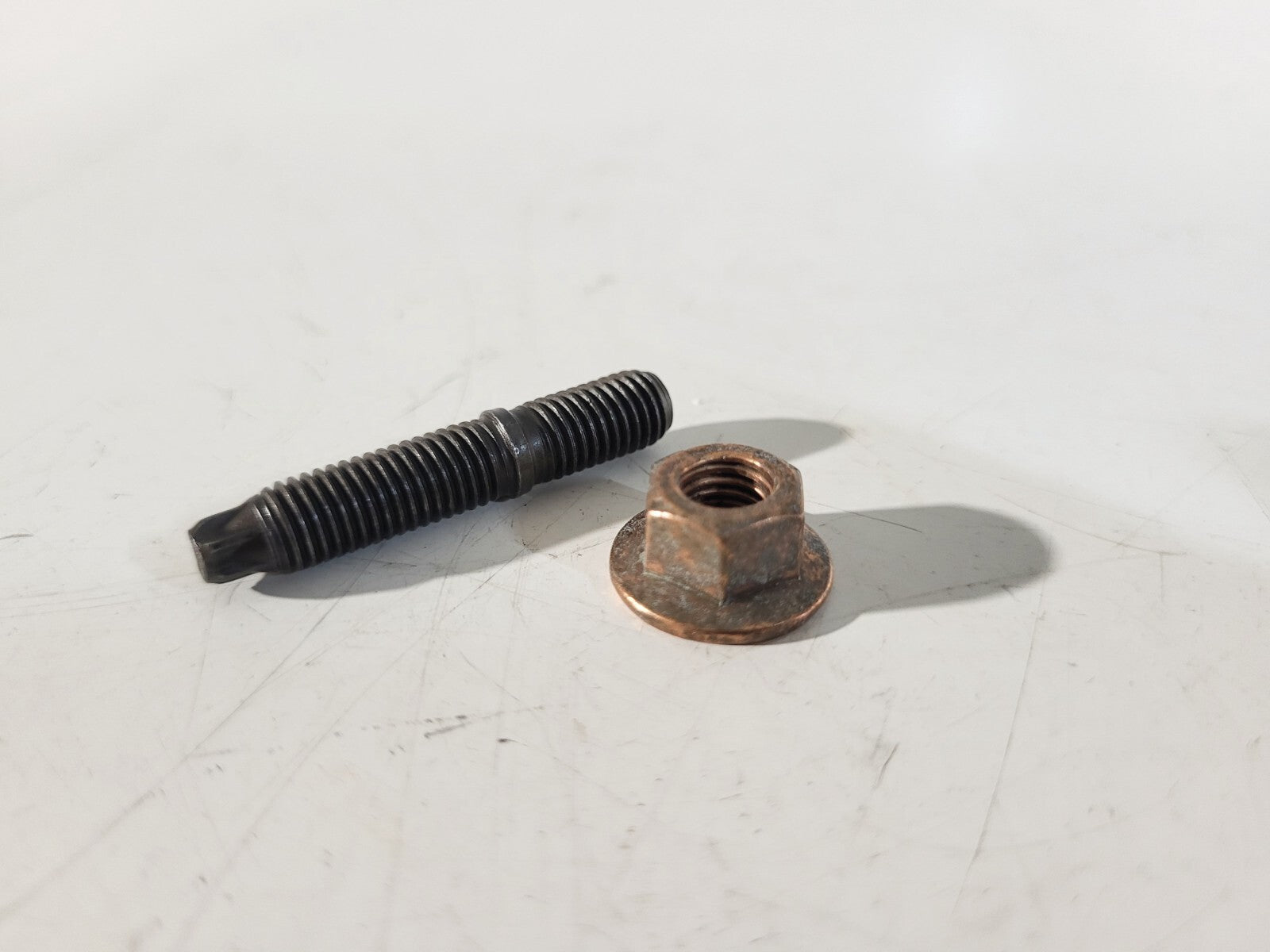 BMW ASA-stud bolt M7X39MM 11127593376 Hex nut 11721437202 1 + 1pc