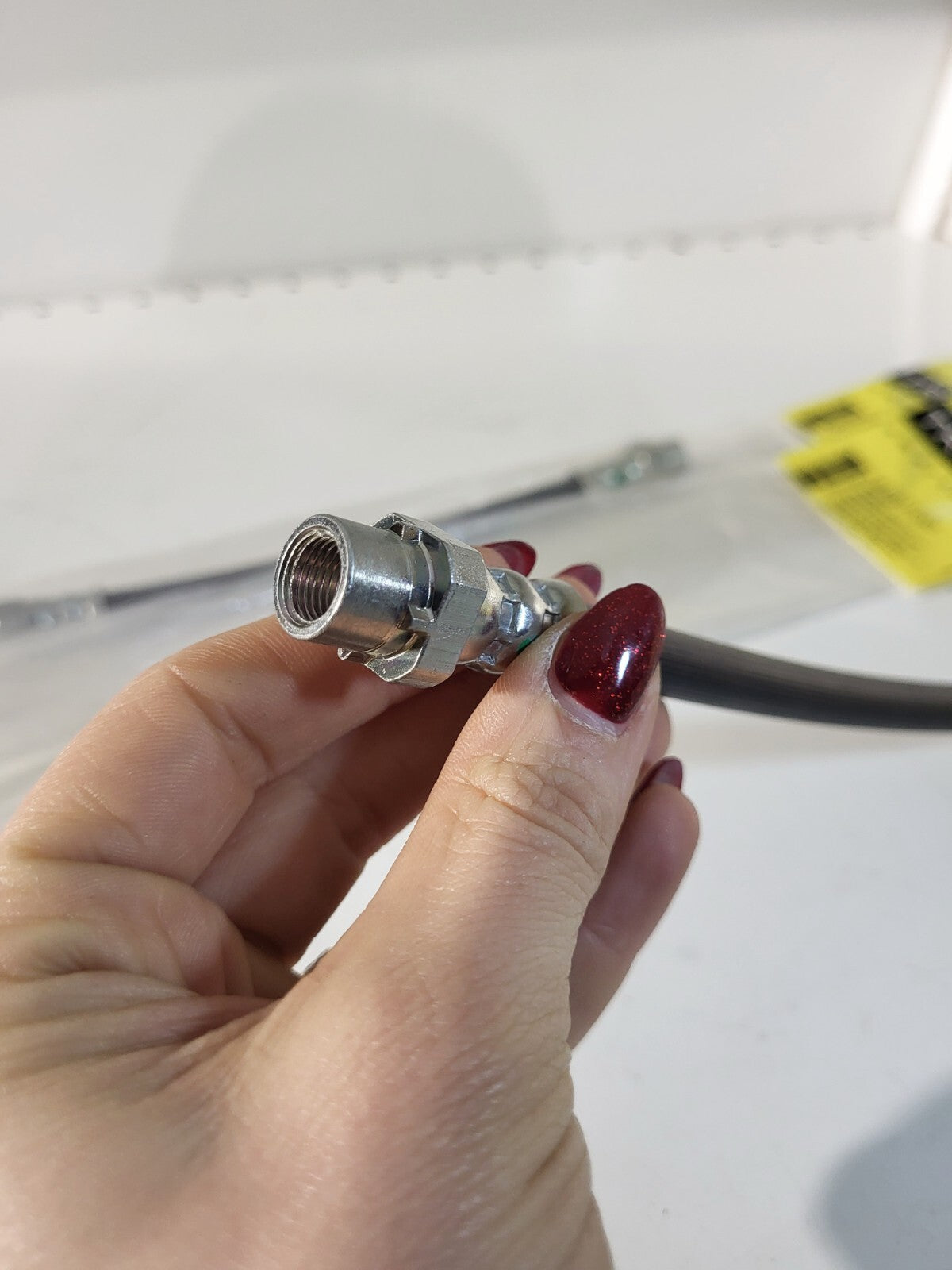 1Psc BMW E36 Brake hose rear 34321159524 815011203