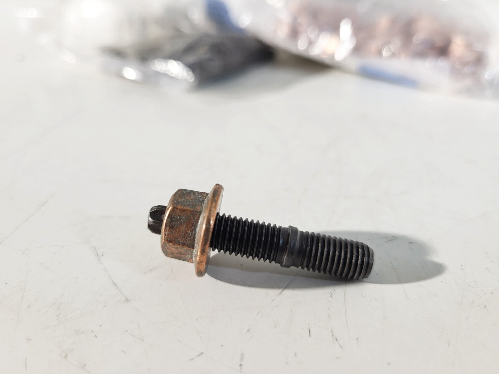 BMW ASA-stud bolt M7X39MM 11127593376 Hex nut 11721437202 1 + 1pc