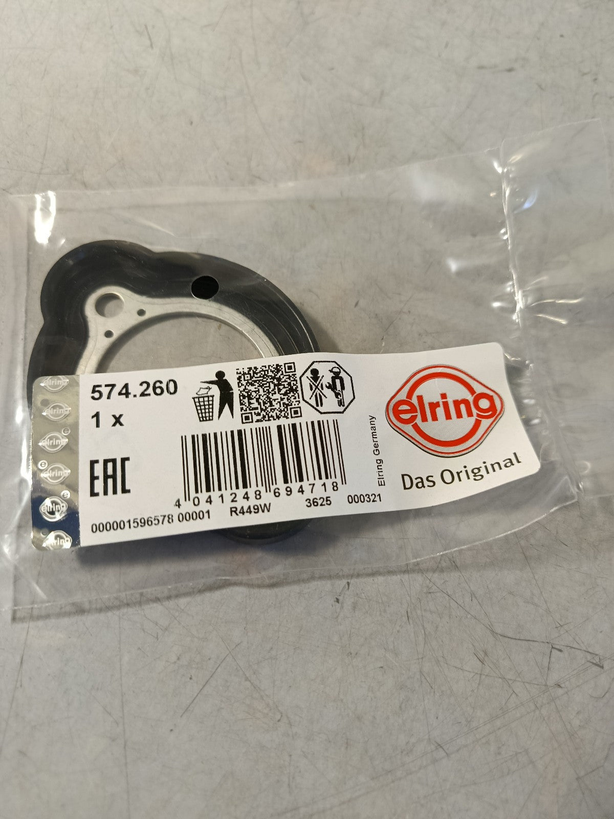 BMW E92 325i Gasket 11537534880 ELRING 574.260