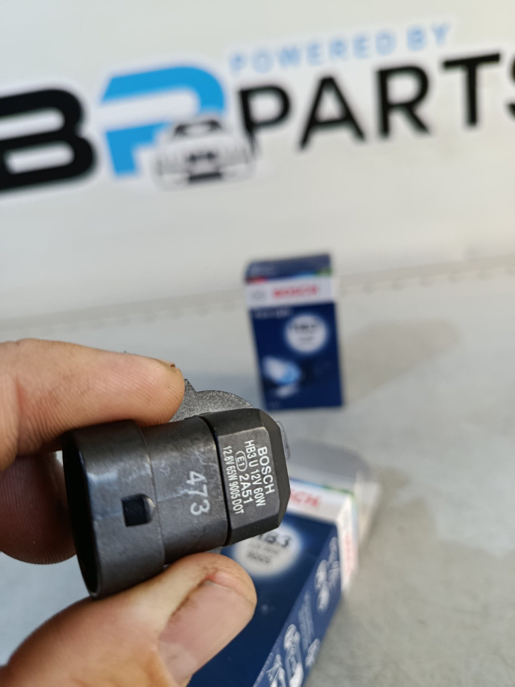 Bosch Bulb HB3 12V 60W For BMW 63217160785 P20D9005 1pc