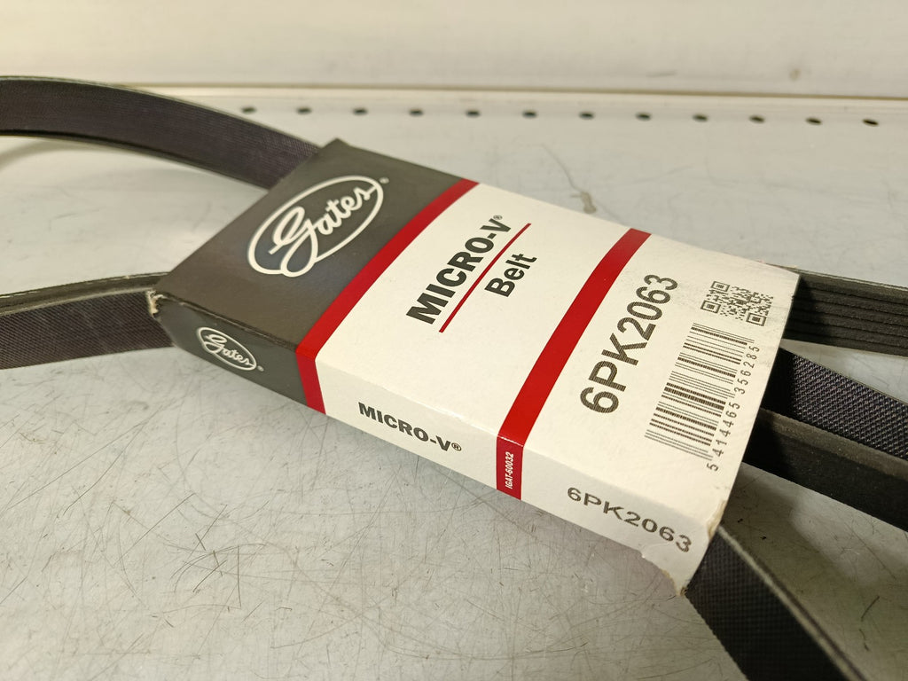 BMW Ribbed v-belt 11287792059 6PK2063 GATES