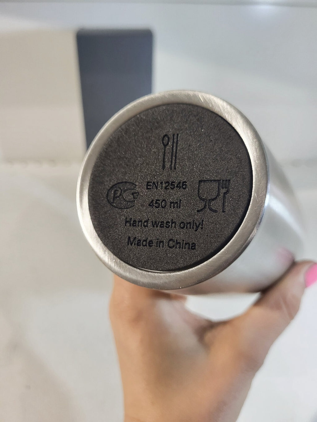 BMW genuine Insulated thermo mug SILVER/BLACK 80562211967