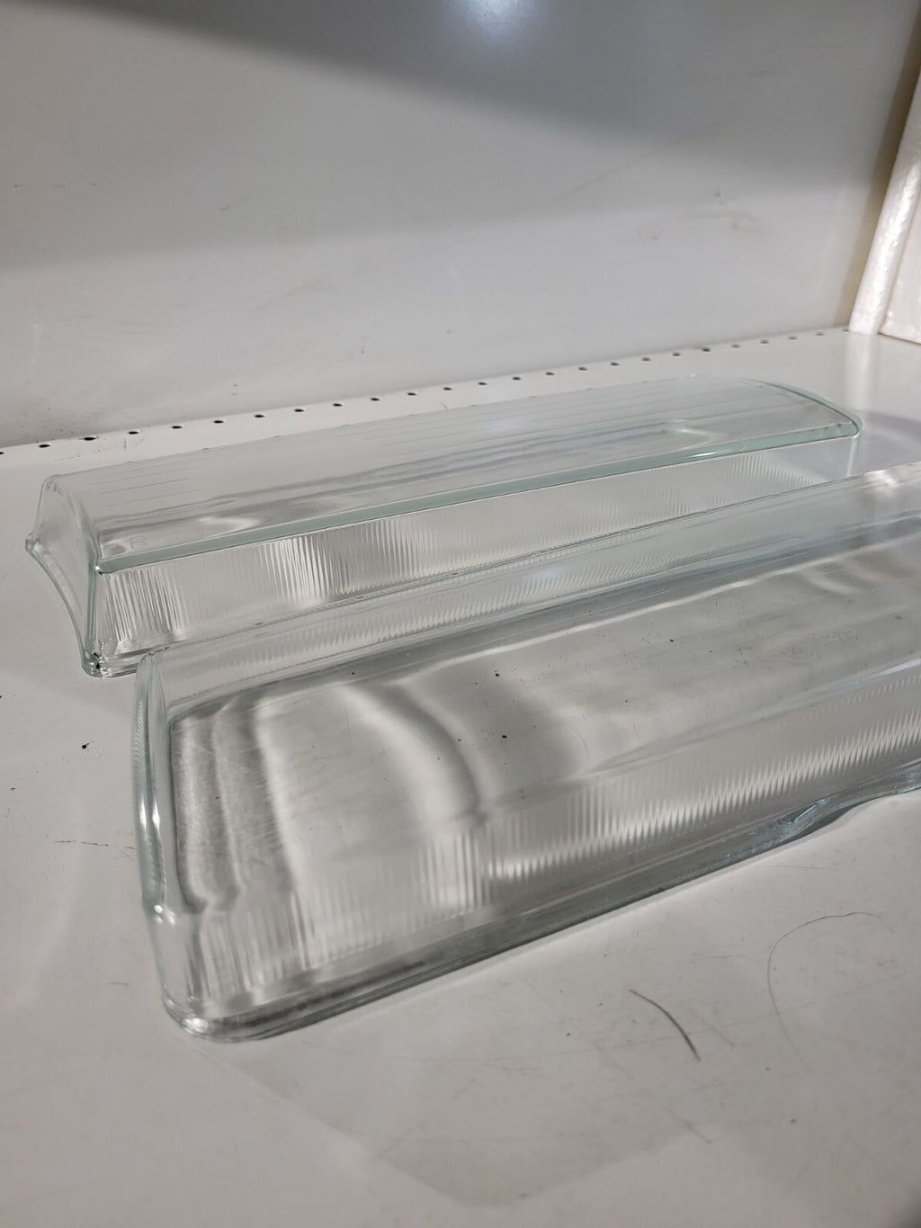 BMW E36 Headlight glass, clear, right, left, set of 2