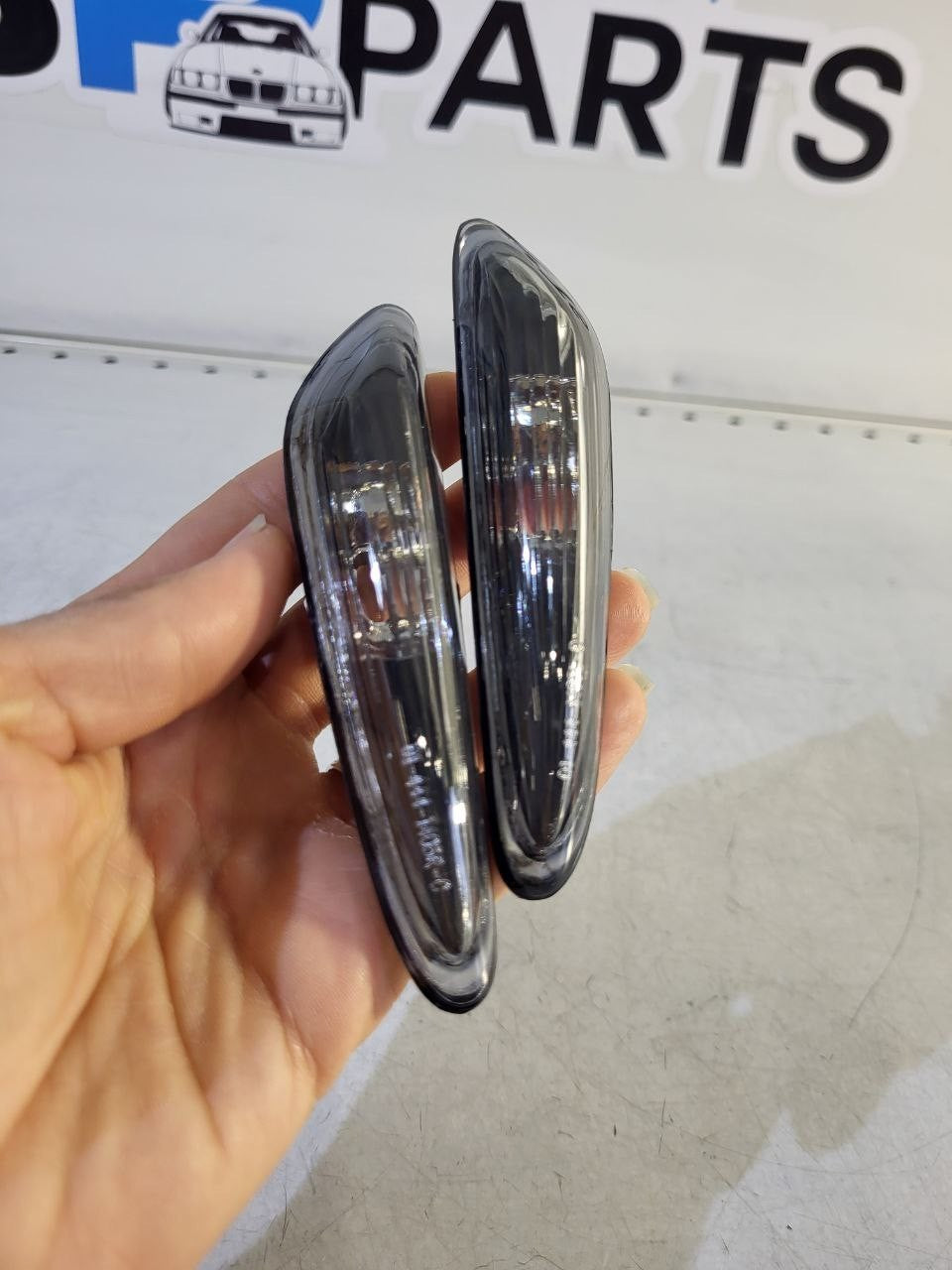 BMW E46 X3 E83 Side Indicators Clear Black DIEDERICHS S46KNS 63137165916 \915