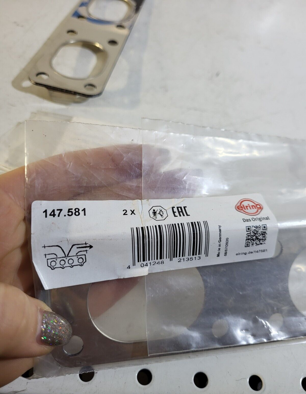 BMW E36 E38 E39 Gasket 1pc 11621744252