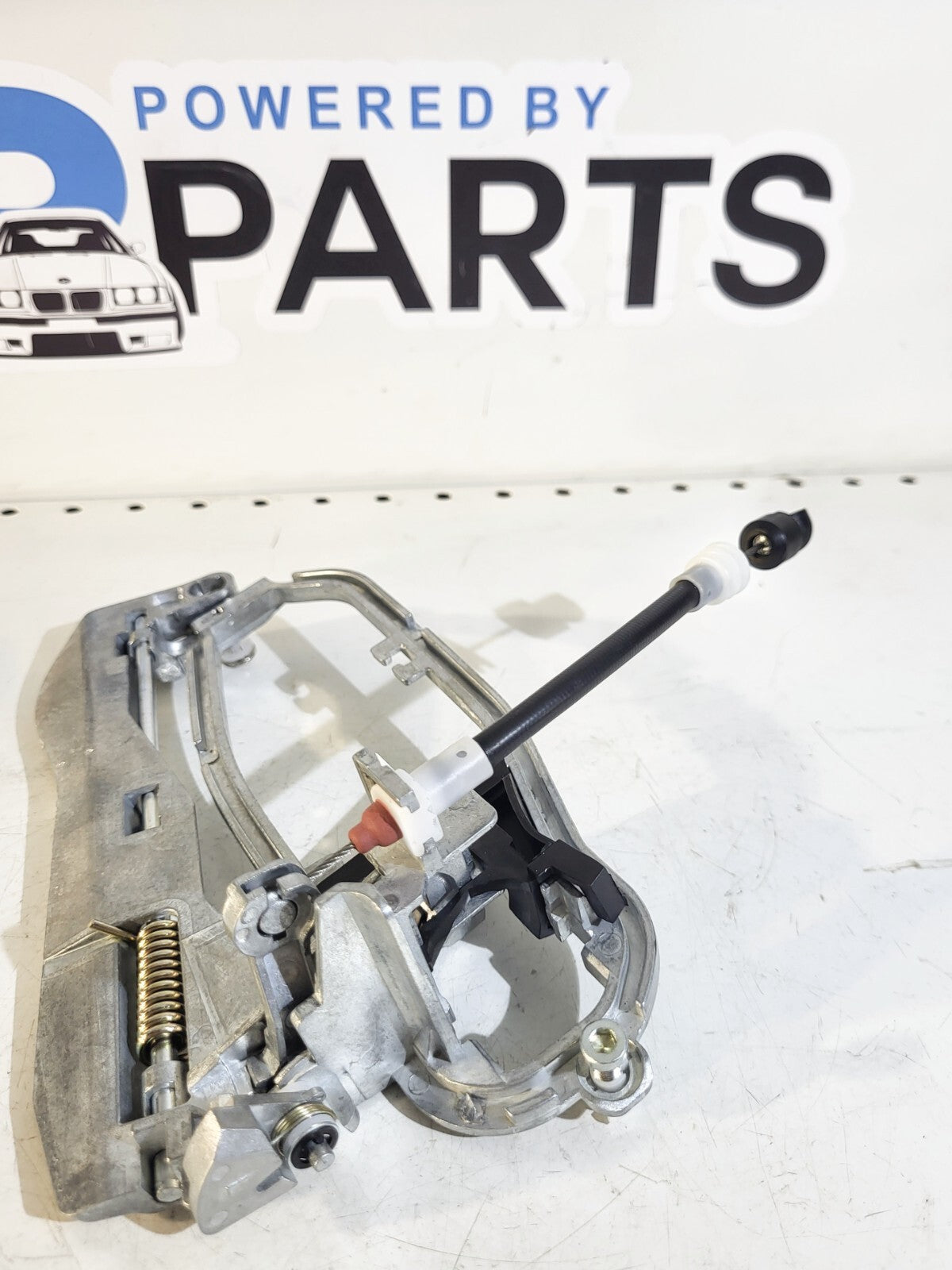 BMW X5E53 Carrier, outside door handle, front left 51218243615